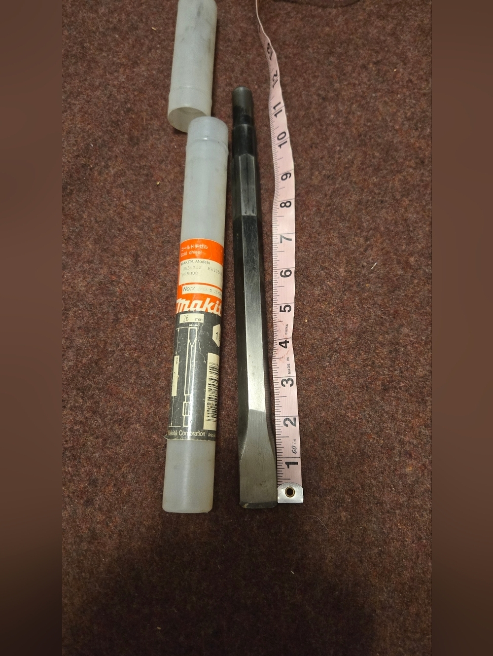 Makita 19 Cold Chisel And Case